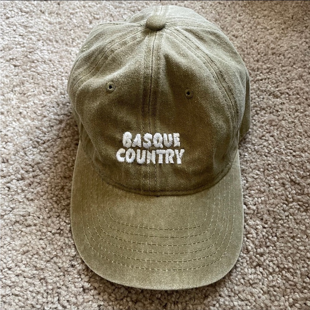 Basque Country Embroidered Baseball Cap - Beige / Tan - Picture 2 of 4